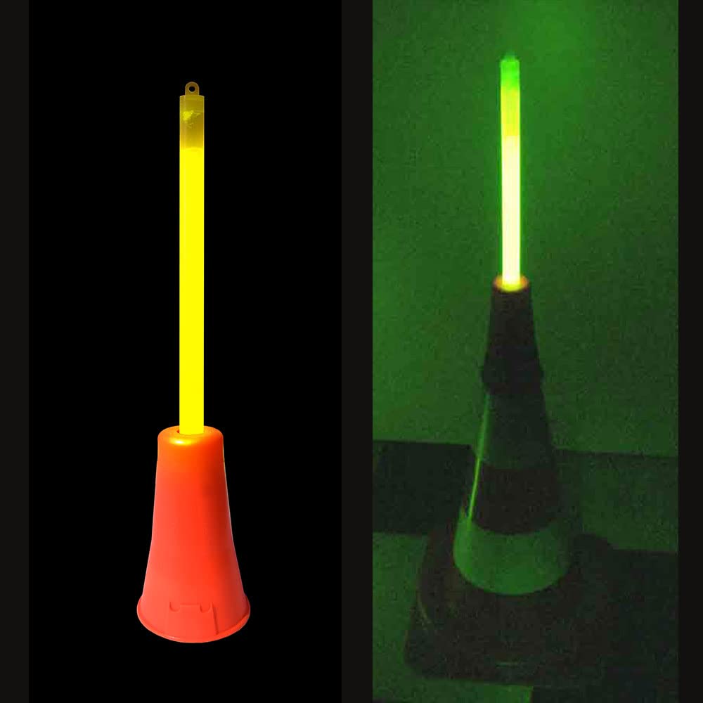 Cyalume Adapter kegelförmig - 25er Pack für Snaplight oder Chemlight Leuchtstäbe 15cm, 25cm, 30cm, u