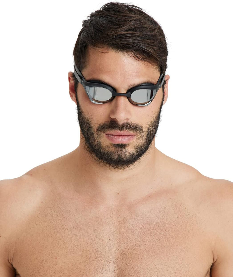 ARENA Schwimmbrille Cobra Core Swipe Mirror Schwimmbrille Unisex Erwachsene Einheitsgrösse Kupfergel