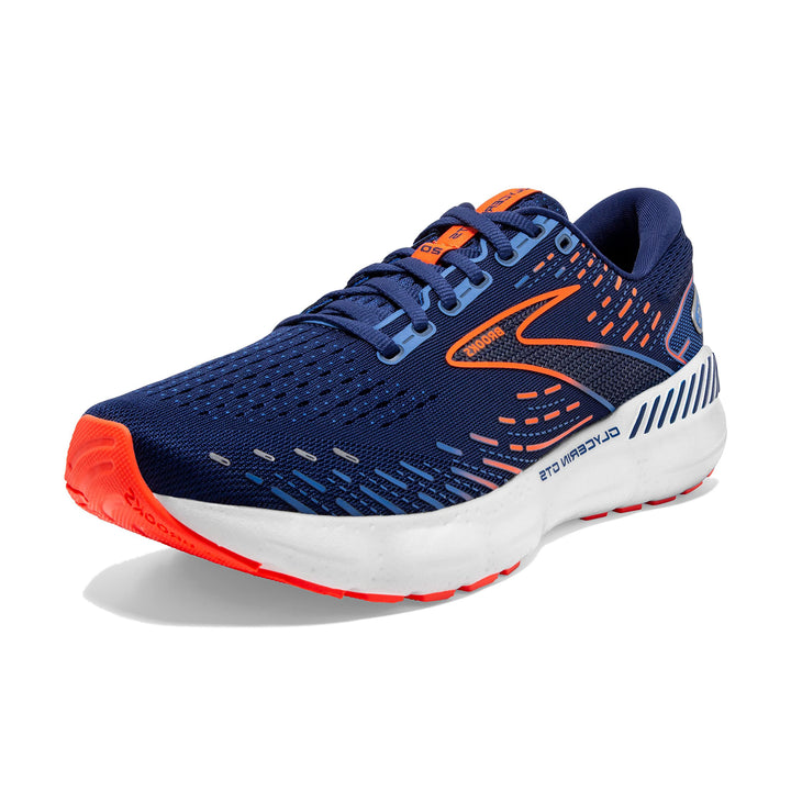 Brooks Men's Glycerin Gts 20Running Shoe 42 EU Blue Depths Palace Blue Or, 42 EU Blue Depths Palace