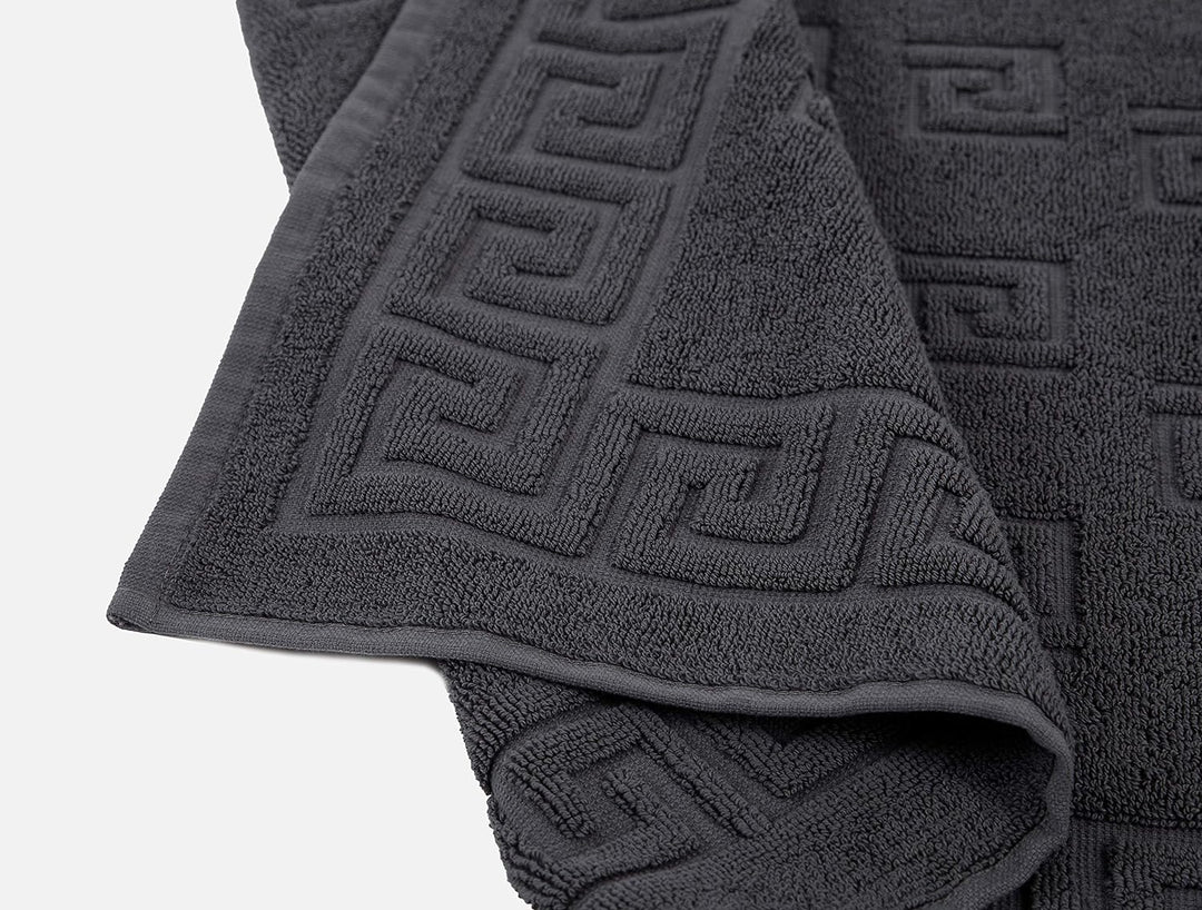 Arle-Living Luxus Medusa Duschvorleger im 2er Pack 50x80 cm - feinste Baumwolle/Jacquard Webung/Hoch