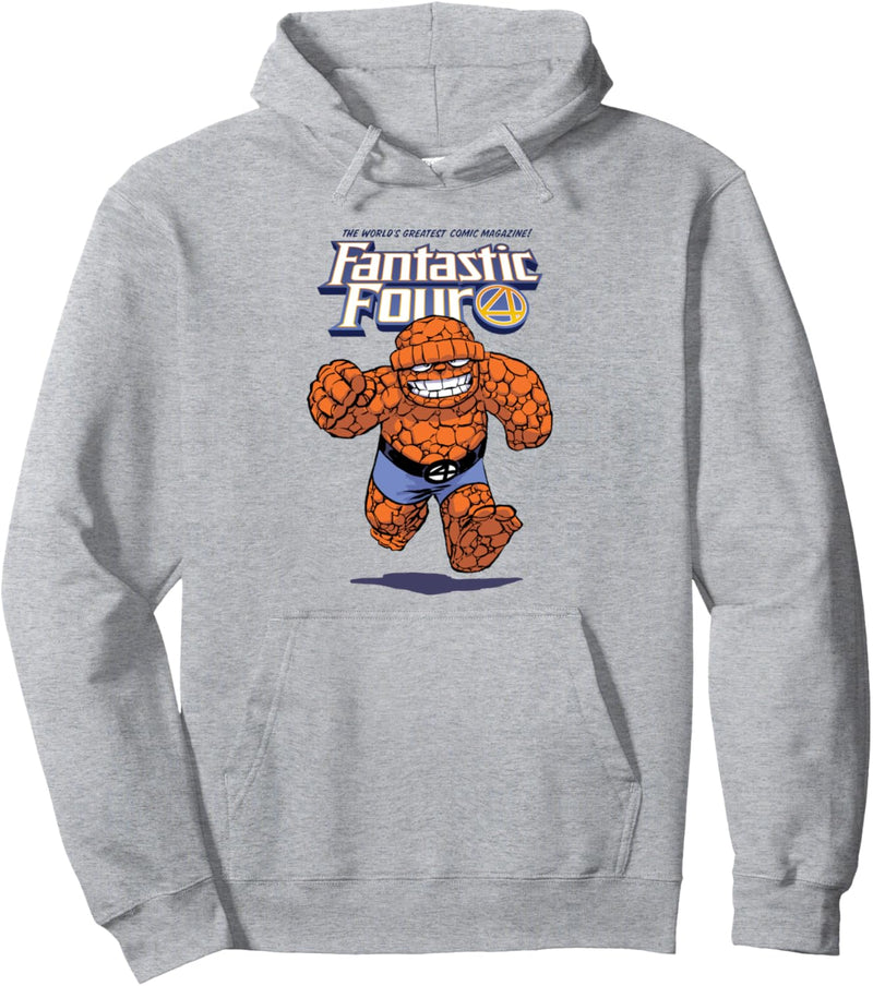 Marvel The Fantastic Four Kawaii The Thing Pullover Hoodie