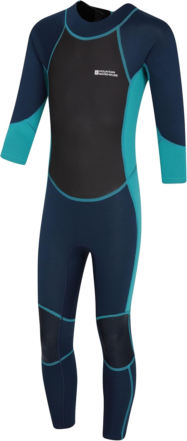 Mountain Warehouse Kinder-Neoprenanzug - 2,5mm, Kinder-Schwimmanzug mit LSF 50+, Wetsuit aus Neopren