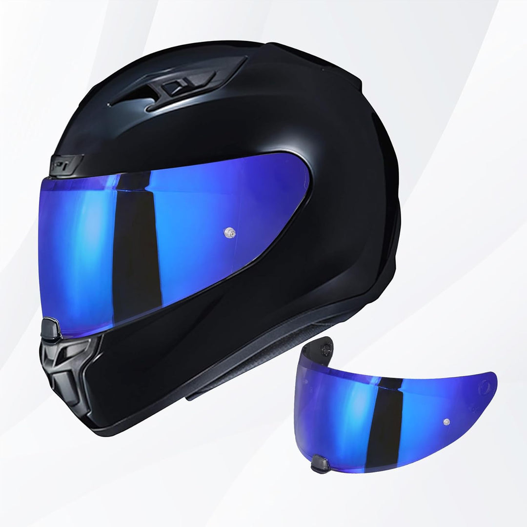Visier Helm für Hjc i70 i10 HJ-31,Motorradhelm Visier,Motorrad Windschutz Helm Objektiv Visier,Vollg