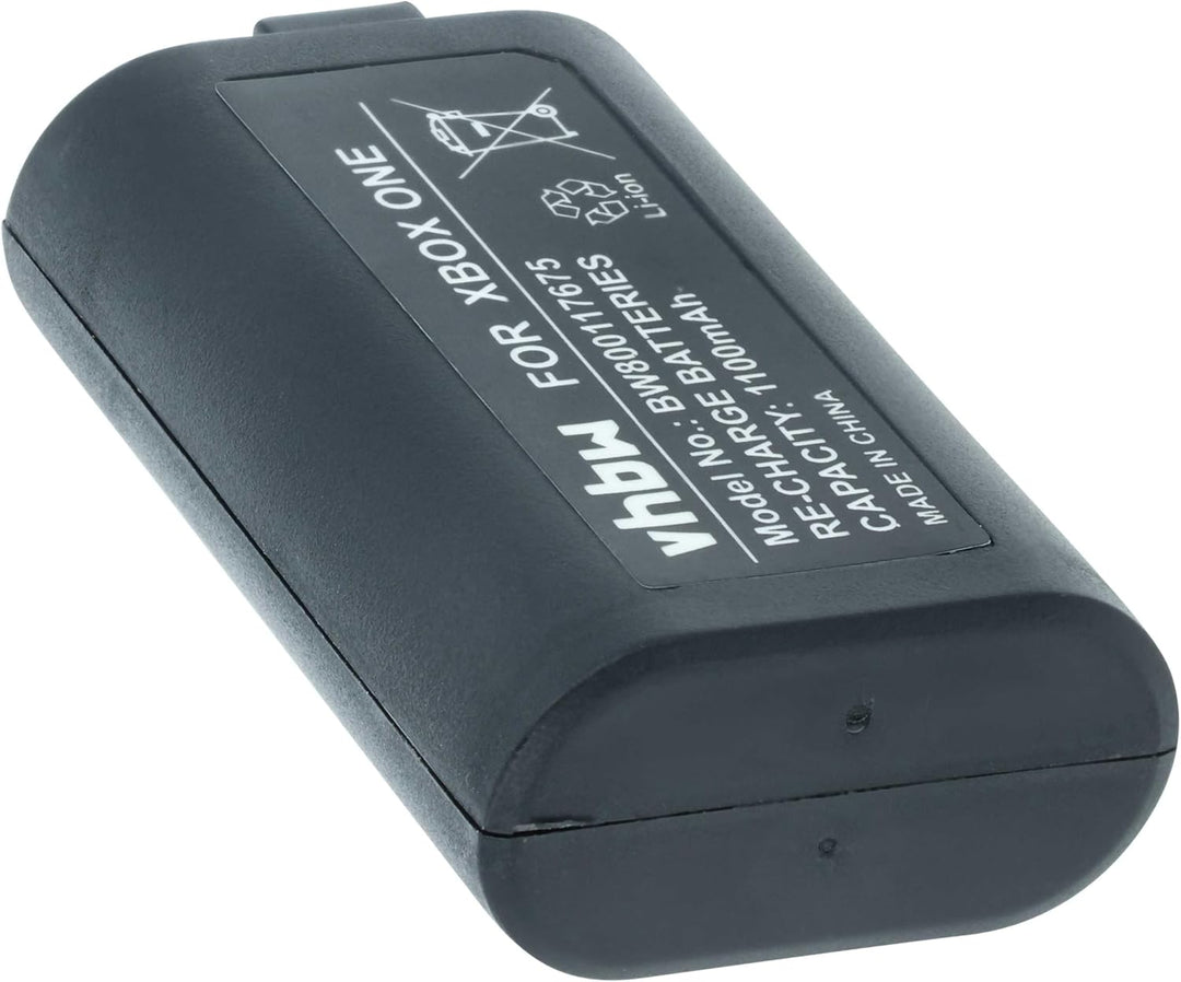 vhbw 2X Akku kompatibel mit Microsoft Xbox One Wireless Controller Controller (1100mAh, 3V, Li-Ion)