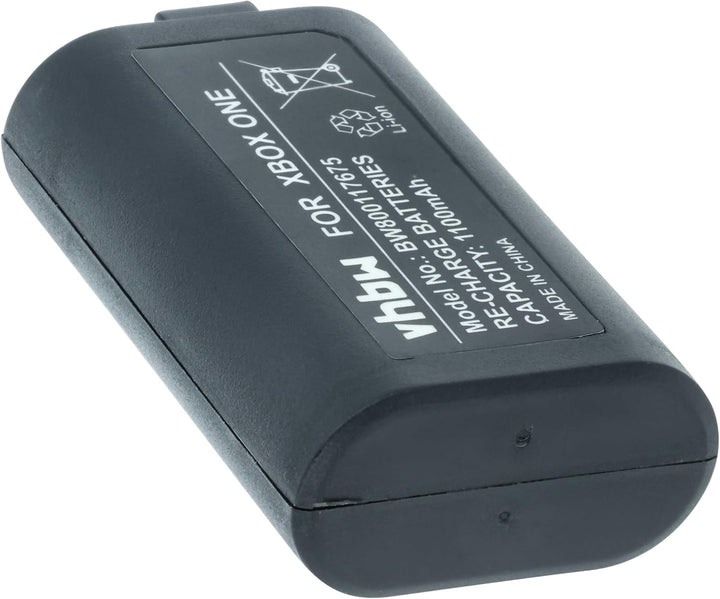vhbw 2X Akku kompatibel mit Microsoft Xbox One Wireless Controller Controller (1100mAh, 3V, Li-Ion)