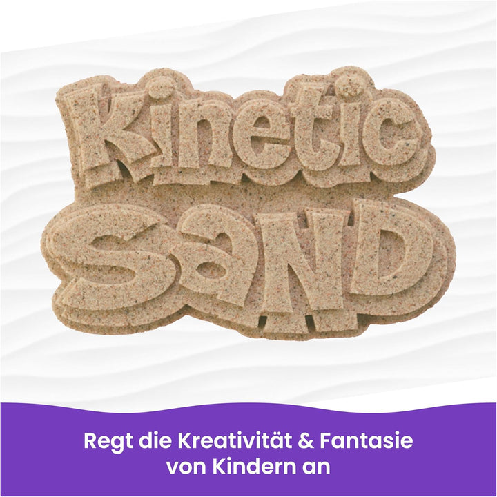 Kinetic Sand 5 kg - Original magischer kinetischer Sand aus Schweden, naturbraun, bekannt aus Kinder