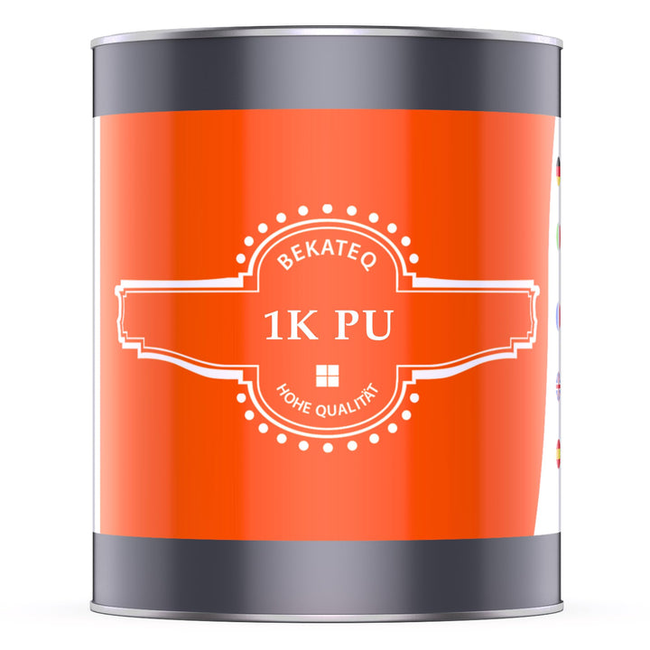 BEKATEQ 1K PU Bodenversiegelung RAL8012 Rotbraun 1kg für aussen I Bodenbeschichtung & Versiegelung f