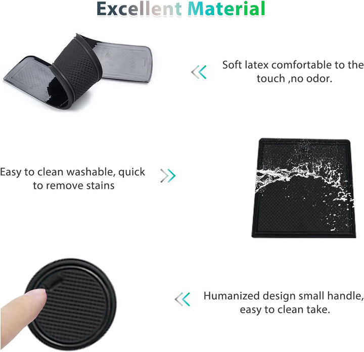 GAFAT Kompatibel mit Renault Austral E-Tech Hybrid (Automatikgetriebe) 2022 2023 Antirutschmatten, A