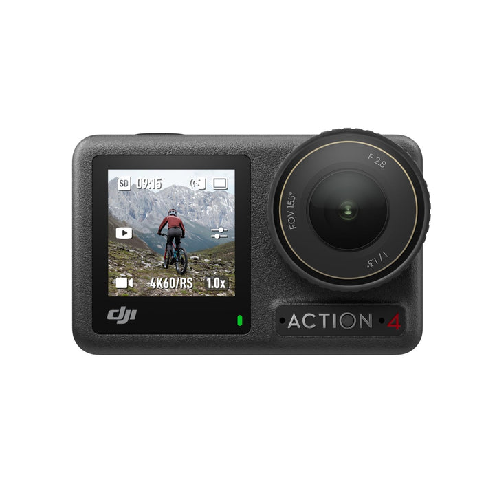 DJI Osmo Action 4 Standard-Combo – 4K/120fps wasserdichte Action-Kamera mit einem 1/1,3-Zoll-Sensor,