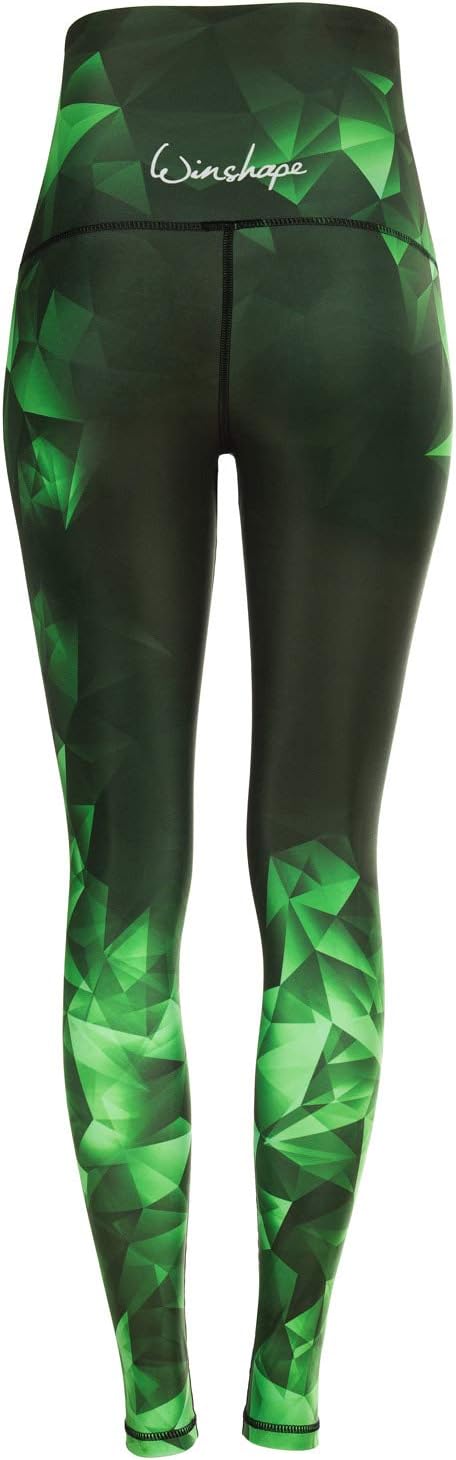 WINSHAPE Damen Functional Power Shape Tights „high Waist“ Hwl102, Saphir/Rubin/Smaragd, Slim Style m
