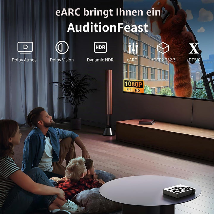 8K HDMI Glasfaserkabel 30M 48Gbps Super hohe Geschwindigkeit AOC Lichtleit 2.1 Kabel HDR eARC Dolby