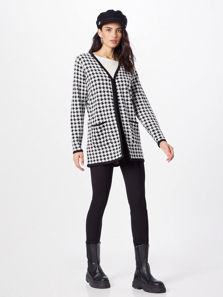 Blue Seven Damen Strickjacke, Schwarz Orig