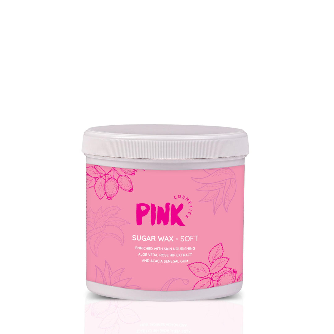 Pink Cosmetics Zuckerpaste Soft Waxing Haarentfernung 500g – Sugar Paste Sugaring Enthaarung für den