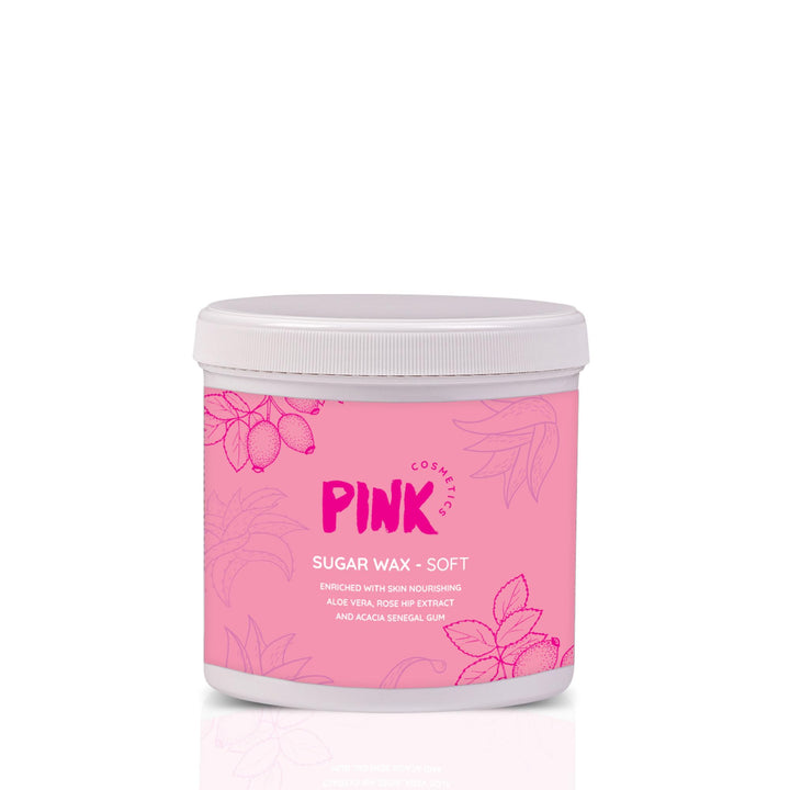 Pink Cosmetics Zuckerpaste Soft Waxing Haarentfernung 500g – Sugar Paste Sugaring Enthaarung für den