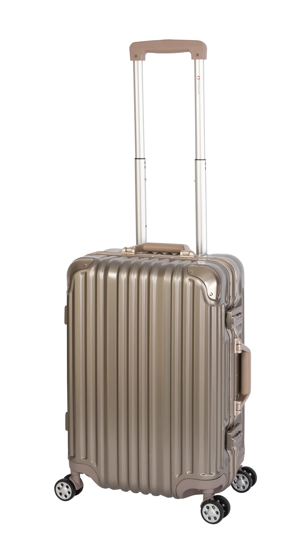 Travelhouse London Boardkoffer 55cm · Aluminium-Rahmen · Polykarbonat Hartschale · 2X TSA Zahlenschl