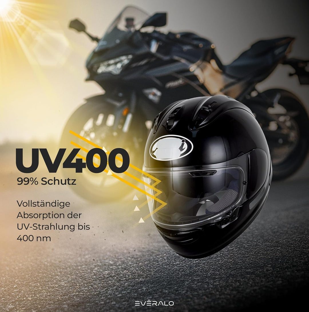 Everalo Kompatibel mit Arai Rx7v Visier - Vas v - Chaser X - Rx7x - Quantum X - Signet X - Defiant X