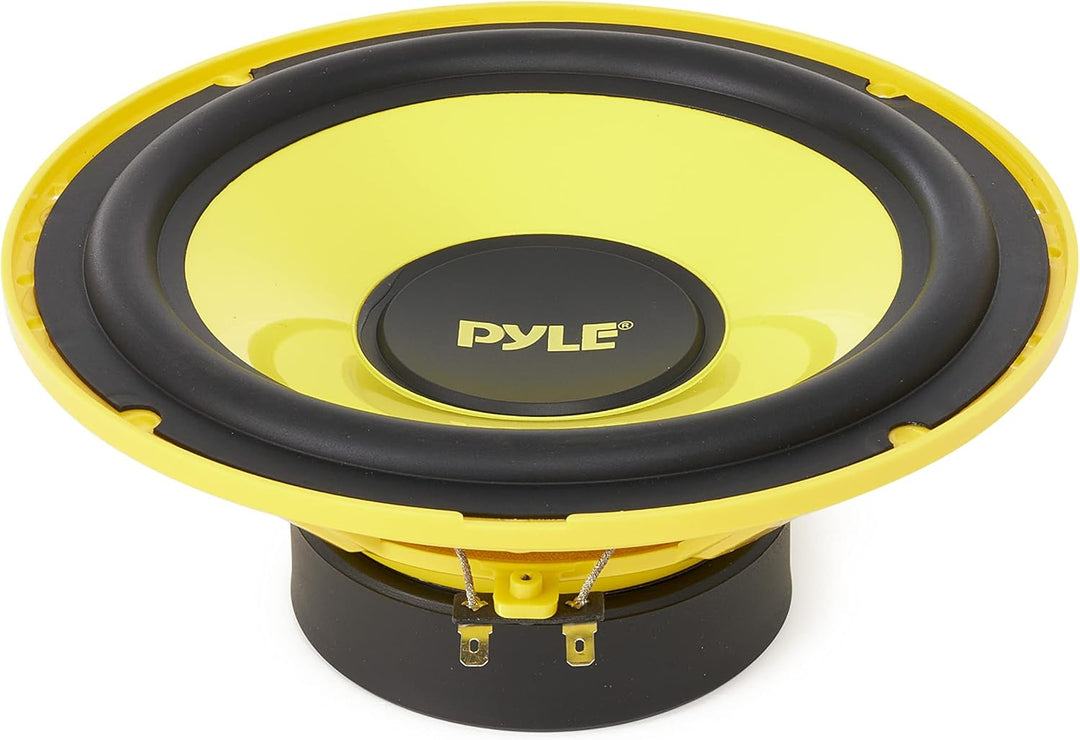 Pyle Auto Lautsprecher 8" Midbass – 600W, 4 Ohm Woofer mit 40oz Magnet, 3.1" Tiefe Klare Klangqualit