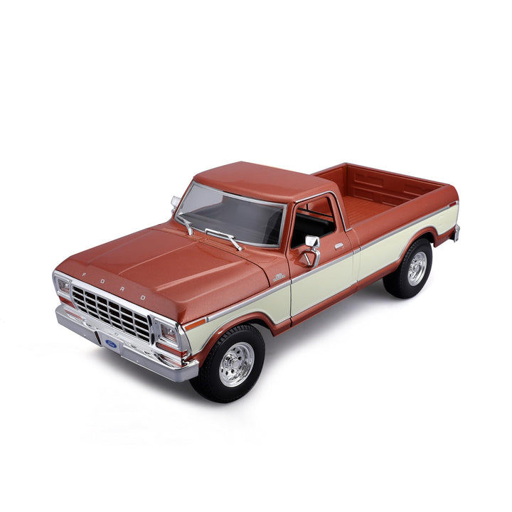 Maisto Ford F150 Pick-Up (1979): Modellauto im Massstab 1:18, Türen, Motorhaube und Heckklappe beweg