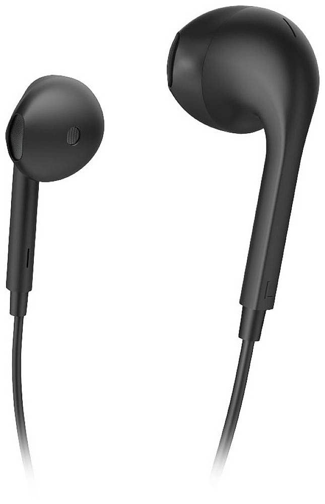 Hama Hi-FI In-Ear-Kopfhörer, kabelgebunden, Stereo, Schwarz, Lautstärkeregelung