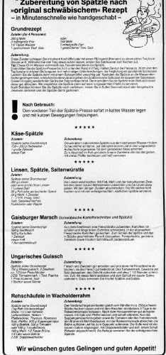 SPÄTZLEPRESSE KARTOFFELPRESSE ORIGINAL KULL SPÄTZLE FIX GRANIT ALUMINIUM SPÜLMASCHINENFEST