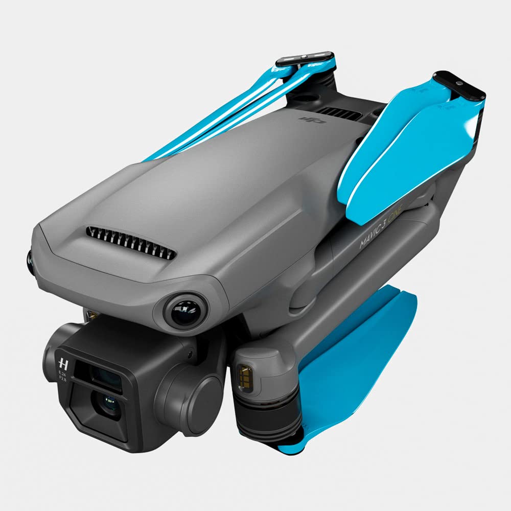 Master Airscrew Stealth Propeller kompatibel mit DJI Mavic 3 - Blau, 4 Stück, Blau