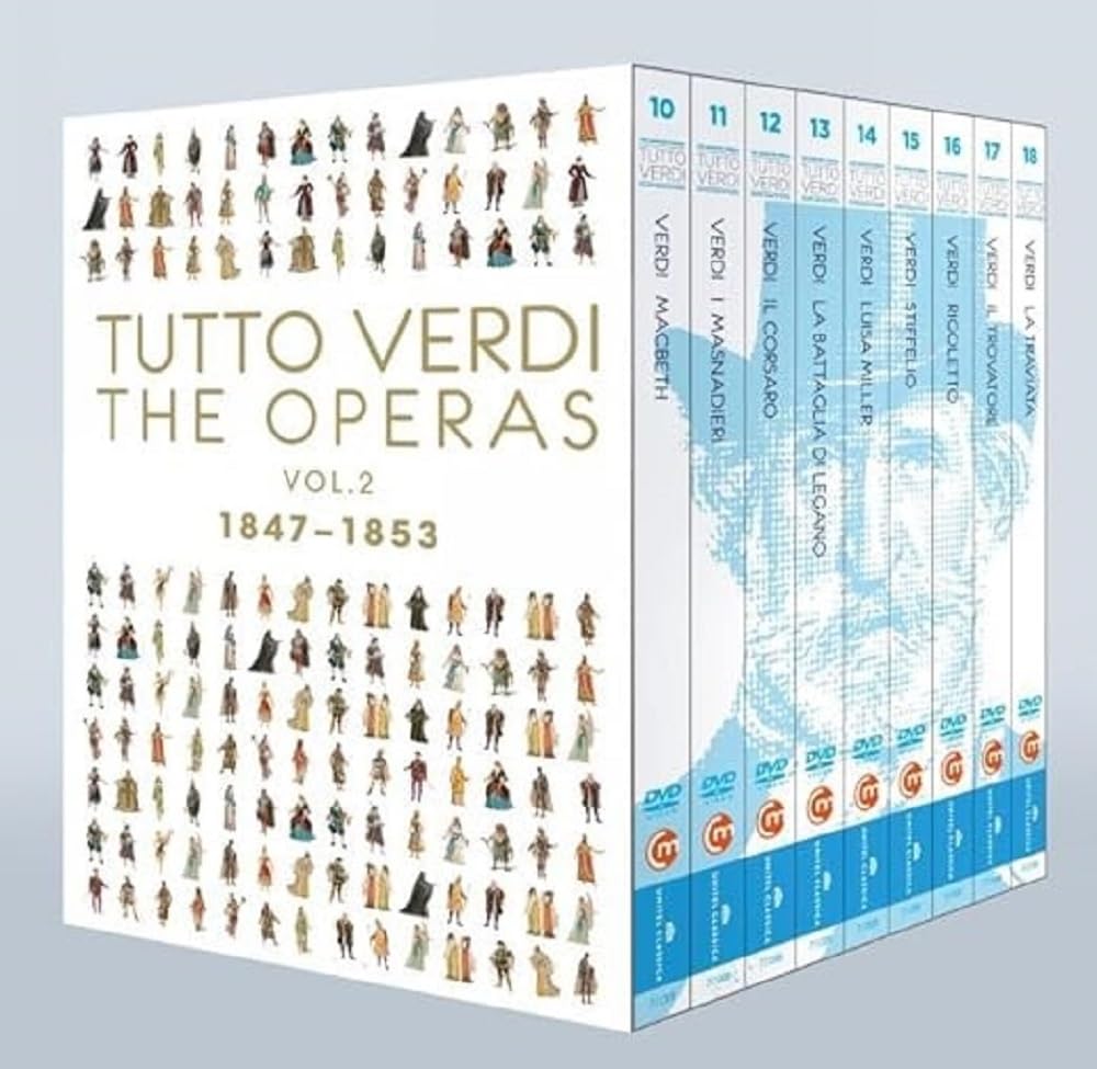 Tutto Verdi - Epochenbox Vol. 2 (1847 - 1853), DVD