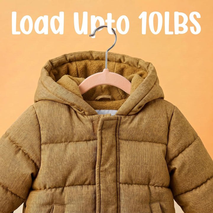 Utopia Home Kids Kleiderbügel Velvet (50 Pack) - 11 Inch Durable Baby Kleiderbügel für Closet - Perf