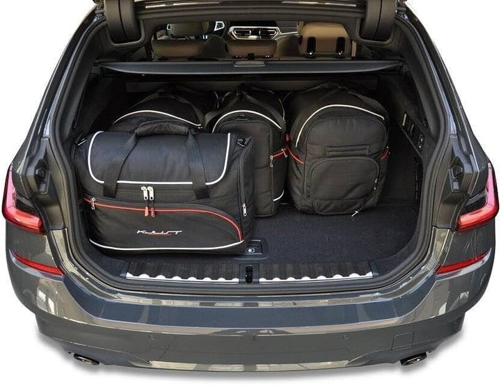 KJUST Dedizierte Kofferraumtaschen 5 STK kompatibel mit BMW 3 Touring G21 2019+