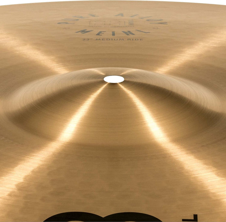 Meinl Cymbals Pure Alloy Ride Medium 22 Zoll (Video) Schlagzeug Becken (55,88cm) Pure Alloy Bronze,