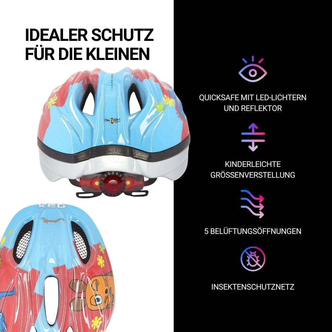 KED Kinderhelm Meggy II Originals 46-51 (S) die maus, 46-51 (S) die maus