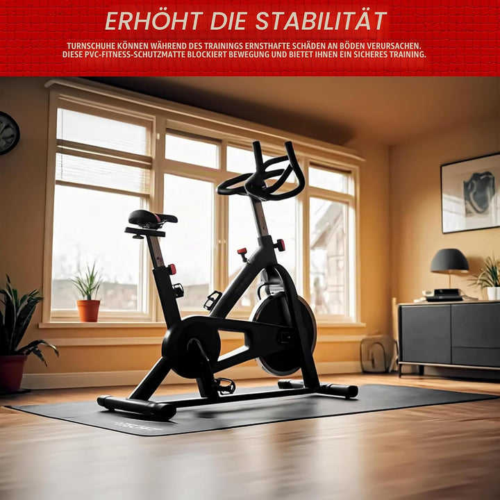 TechFit Bodenschutzmatte Fitness 173 x 61 x 0,6 cm, 173 x 61 x 0,6 cm