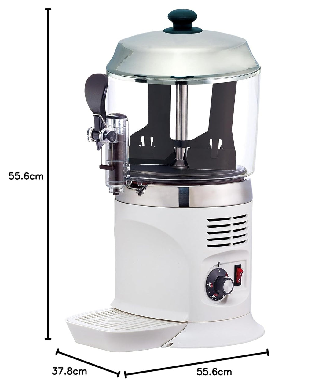 Saro 175-1146 Nina Kakaodispenser, 5 L, Weiss