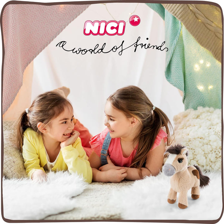 NICI Kuscheltier Pony Loretta 25 cm stehend I Plüschtier für Jungen, Mädchen & Babys I Flauschiges S