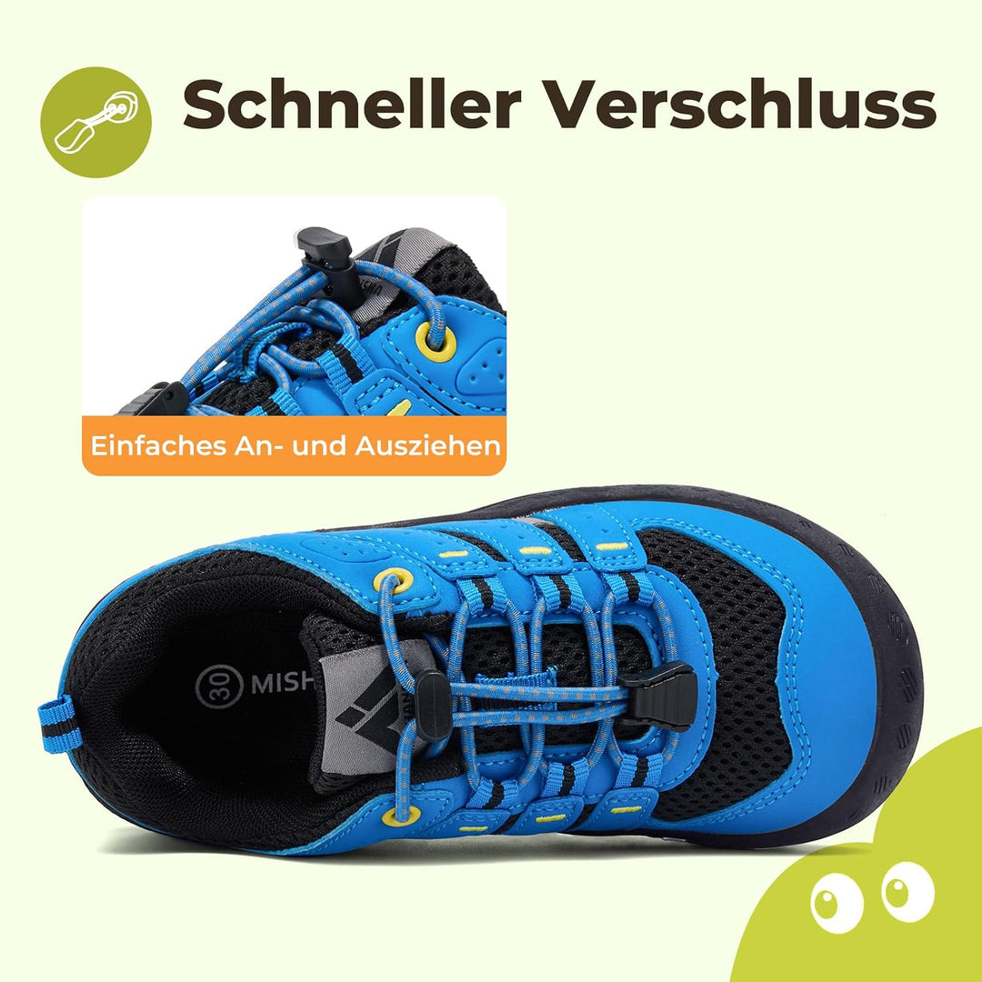 Mishansha Unisex-Kinder Turnschuhe Trekkingschuhe Mädchen Wanderschuhe Outdoor Sportschuhe 24-38 27