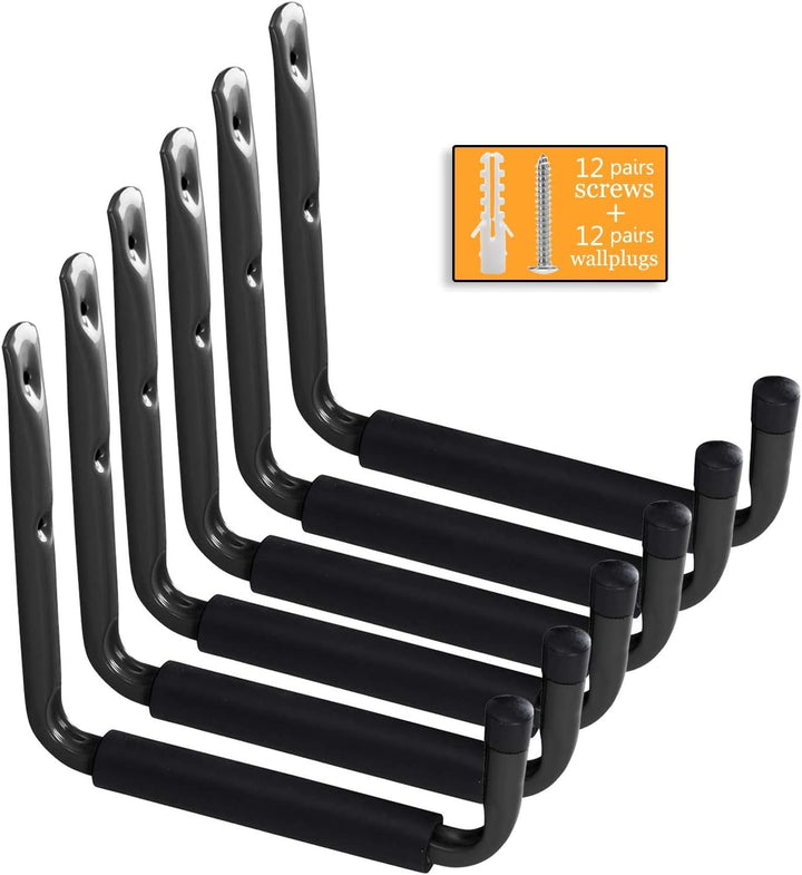 Garage Schwerlast Wandhaken, Leiter Haken aus Festem Metall Storage Hanger Organizer für Kajaks Leit