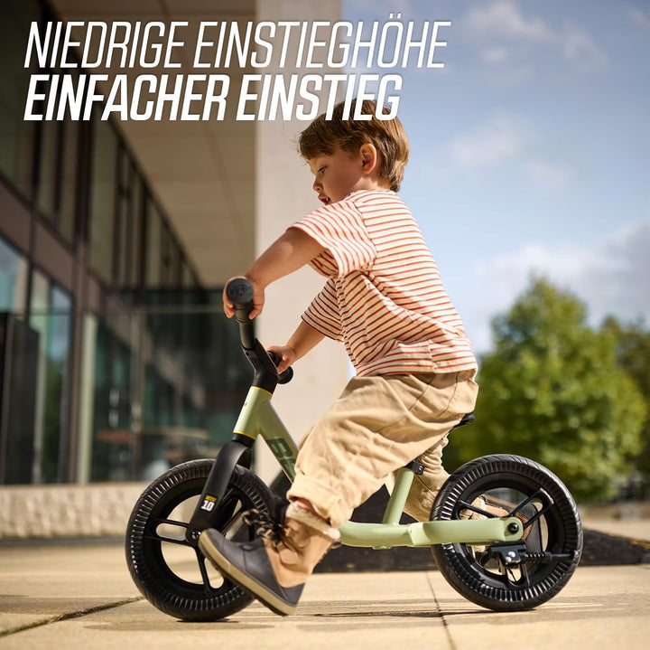 BERG MOOV 10 Laufrad | ab 2 jahre | bis zu 30 kg | 10 Zoll | Lenkrad und Sattel Höhenverstellbar | S