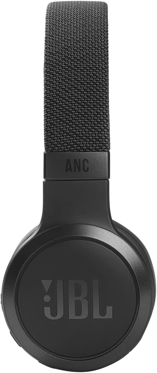JBL Live 460NC kabelloser On-Ear Bluetooth-Kopfhörer in Schwarz – Mit Noise-Cancelling und Sprachass