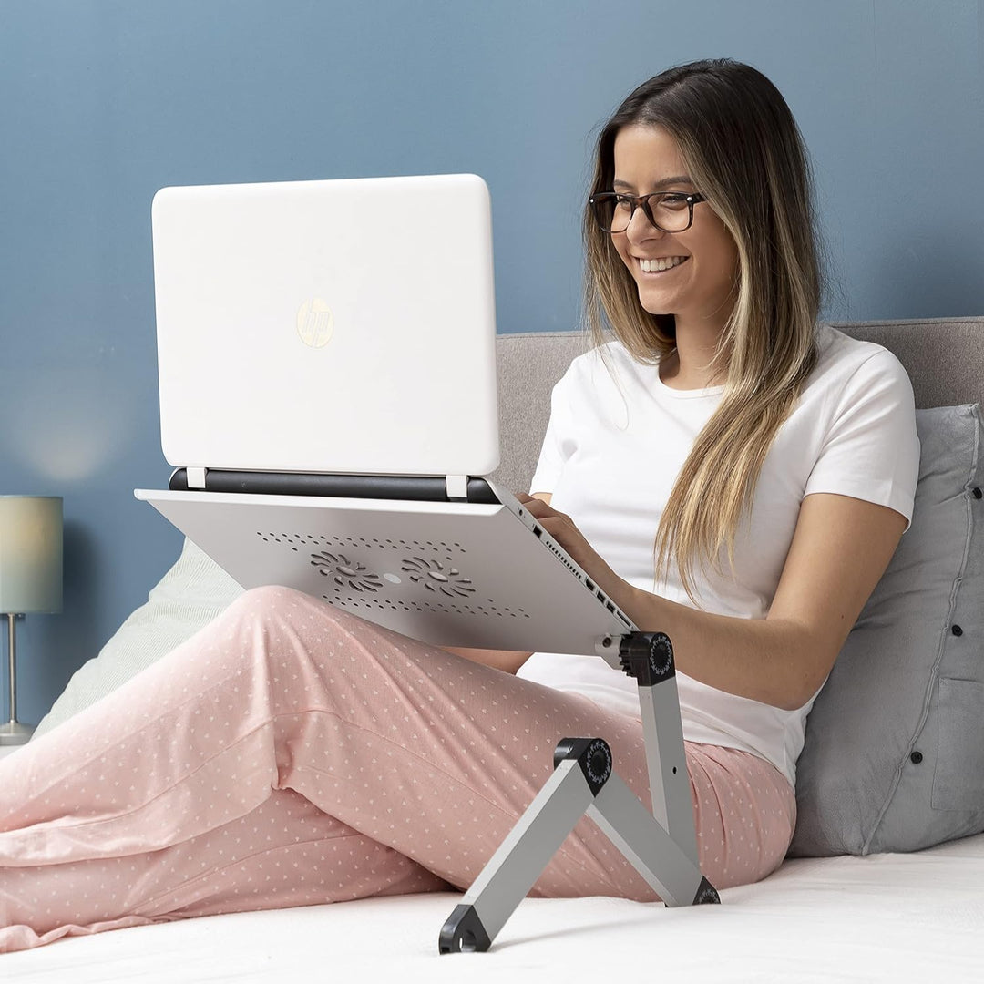 Einstellbarer Laptop-Tisch mit Mehreren Positionen Omnible InnovaGoods