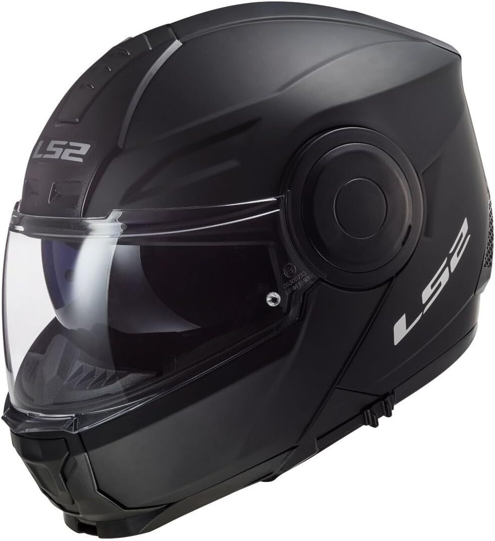LS2 Motorradhelm FF902 SCOPE SOLID MATT BLACK, Schwarz, XXL XXL Schwarz, XXL Schwarz