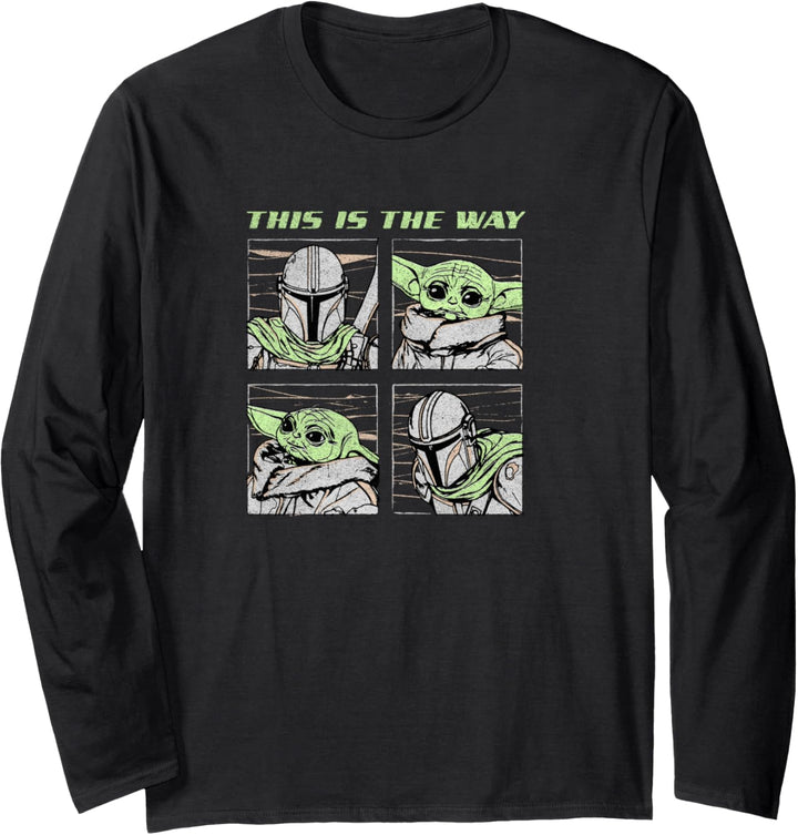 Star Wars Mando Four Langarmshirt
