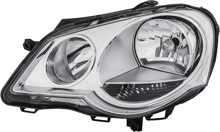 HELLA 1EE 247 019-171 FF/Halogen-Hauptscheinwerfer - links - für u.a. VW Polo (9N_), Links