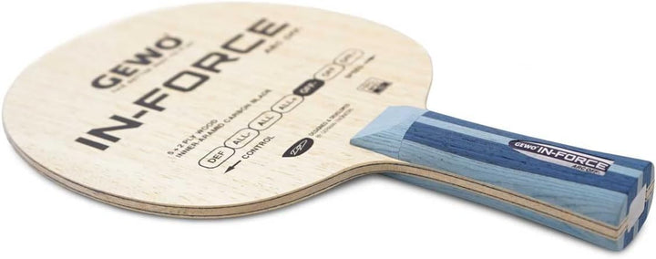 GEWO In-Force ARC Off- Tischtennisholz/Aramid-Carbon Alleskönner für Spin-orientiertes Offensivspiel