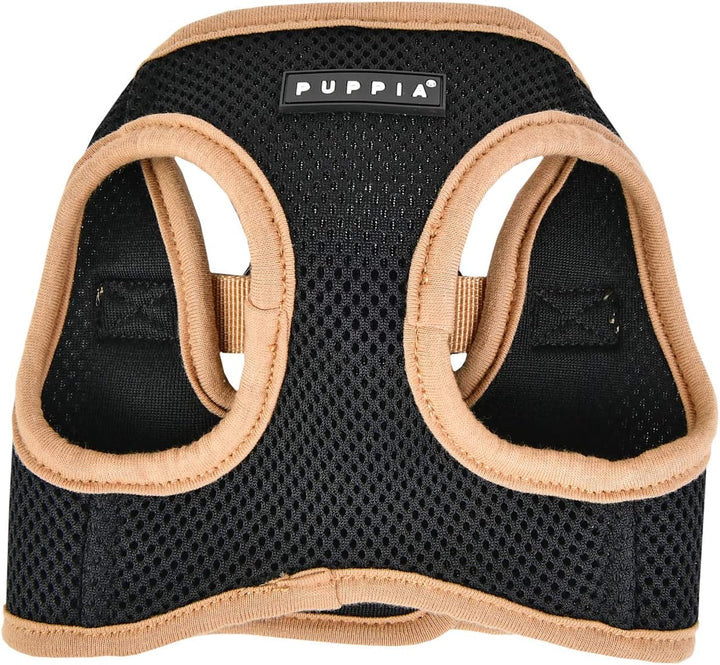 Puppia Soft Vest Harness B II Schwarz XXL Hundegeschirr - 150 g