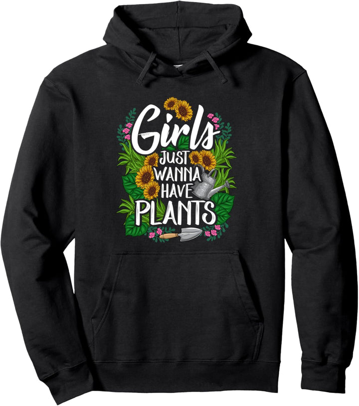 Lustiger Gärtner Ich brauche wirklich alle diese Pflanzen Pullover Hoodie