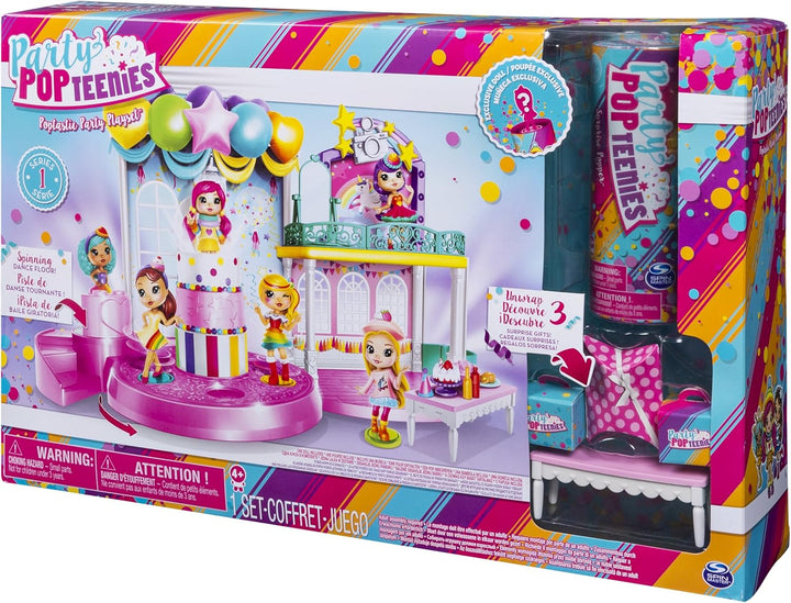 Party PopTeenies Poptastic Party Spielset - Konfettikanone - Sammelpüppchen - Party feiern Single, S