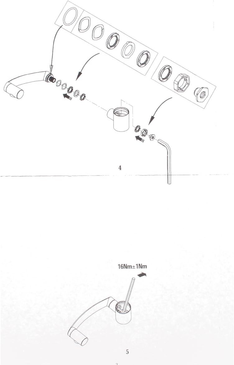 Damixa Dichtung-Set für Schwenkarm 0318300 zu Arc-Armatur 29000/29818/29821