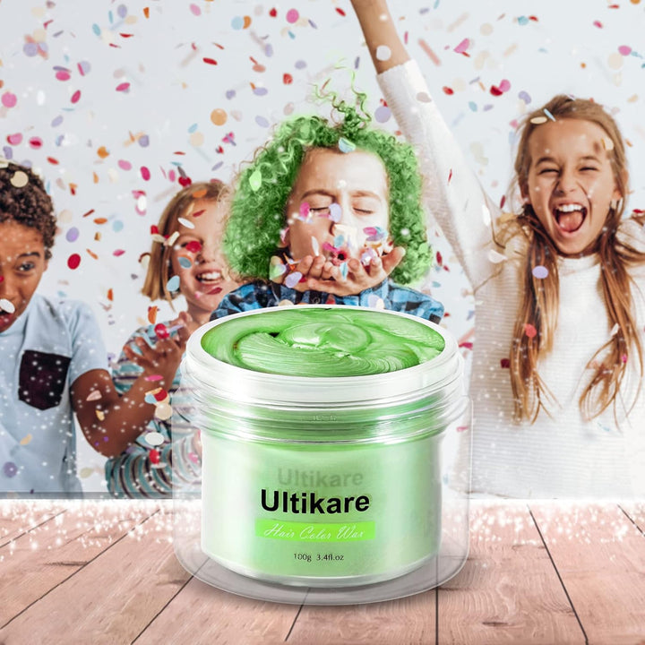 Temporäre Haarfarbe Creme, Ultikare Haarfarbe Wachs Temporäre Haarfarbe Set Instant DIY Cosplay für