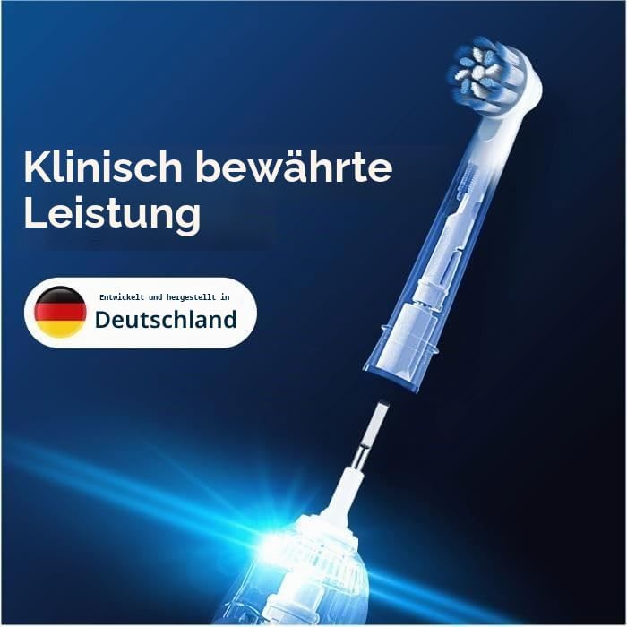 Oral-B Pro Sensitive Clean Aufsteckbürsten für elektrische Zahnbürste, 6 Stück Weiss 1 stück (6er Pa