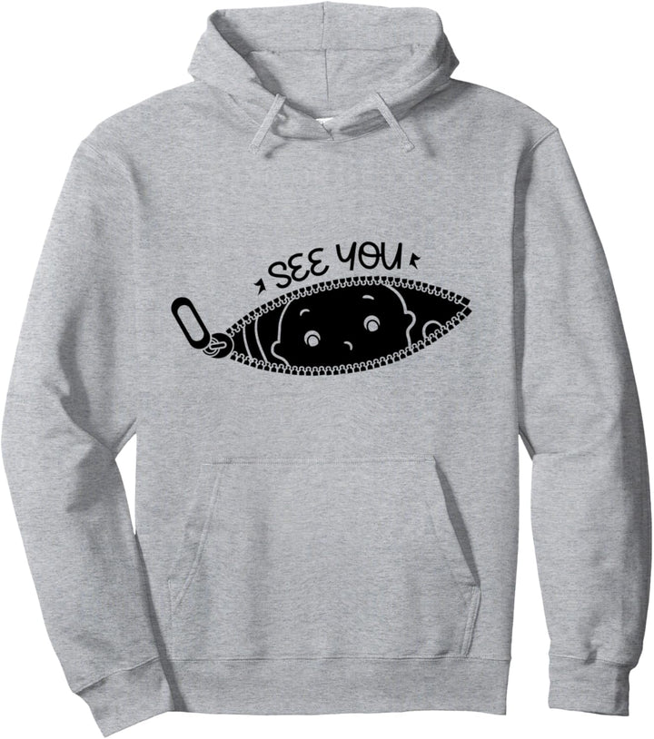 Schwangere Mutter erwartet Neugeborenes Baby Pullover Hoodie
