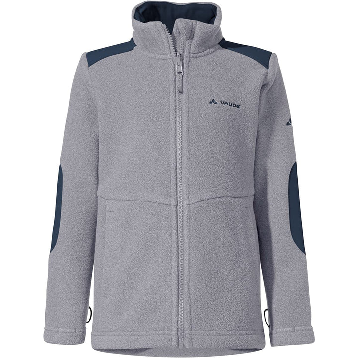 VAUDE Unisex Baby Kids Caprea Fleece Jacket Ii Jacke, grau-meliert, 4 años